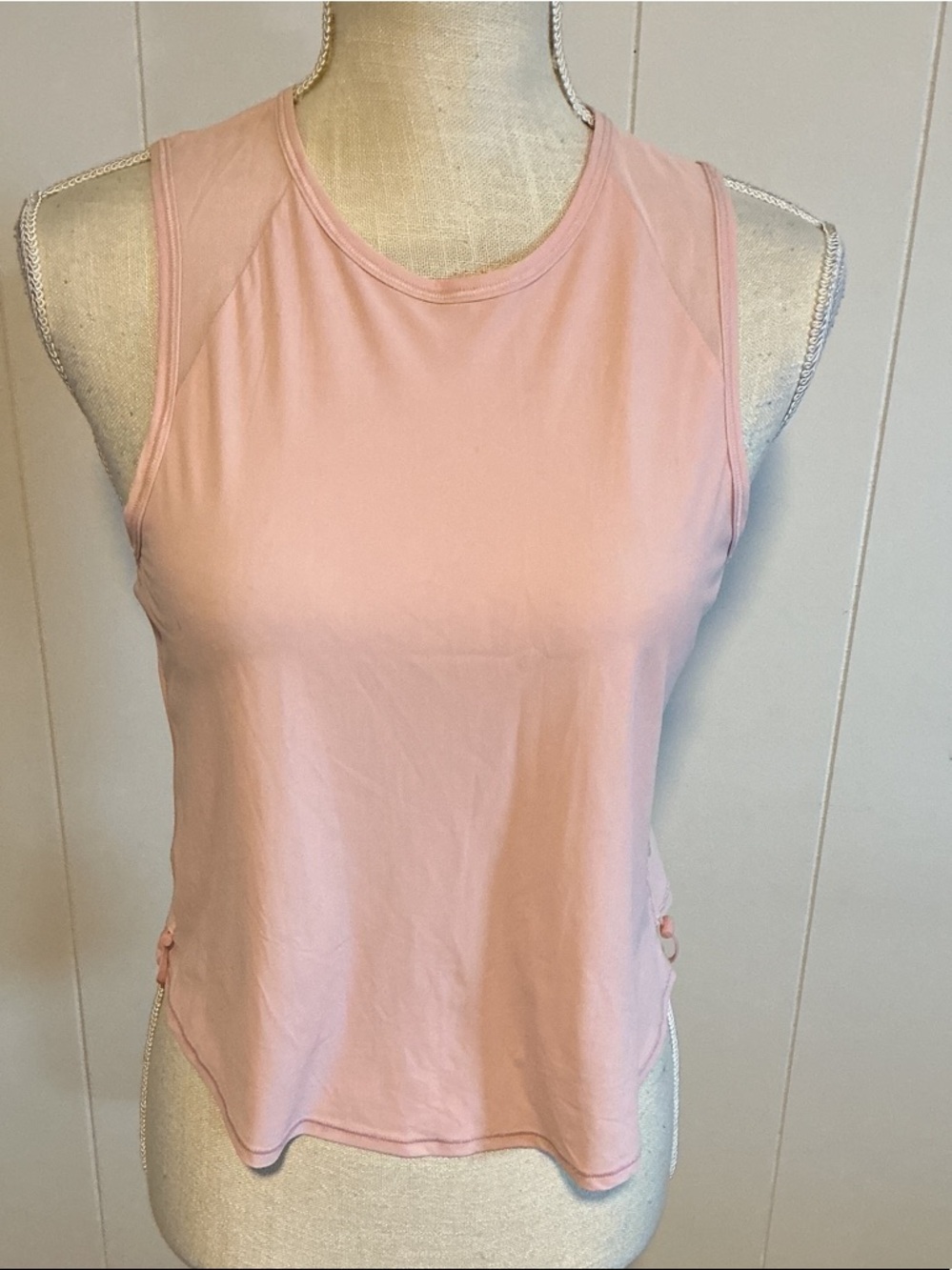 lululemon athletica Light Pink Sleeveless Athletic Tank